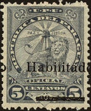 Paraguay 1908 Surcharged-Stamps-Paraguay-StampPhenom