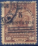 Paraguay 1908 Surcharged-Stamps-Paraguay-StampPhenom