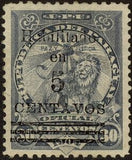 Paraguay 1908 Surcharged-Stamps-Paraguay-StampPhenom