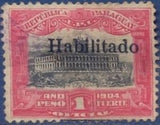 Paraguay 1908 Surcharged-Stamps-Paraguay-StampPhenom