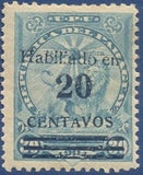 Paraguay 1908 Surcharged-Stamps-Paraguay-StampPhenom