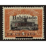 Paraguay 1909 Surcharged-Stamps-Paraguay-StampPhenom