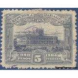 Paraguay 1910 Governmental Palace, Asunción-Stamps-Paraguay-StampPhenom