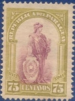 Paraguay 1911 100 Years of Independence-Stamps-Paraguay-StampPhenom