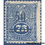 Paraguay 1920 Regular isues of 1910-21 surcharged-Stamps-Paraguay-Mint-StampPhenom