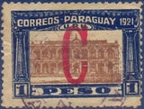 Paraguay 1922 Parliament building-Stamps-Paraguay-Mint-StampPhenom