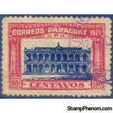 Paraguay 1922 Parliament building-Stamps-Paraguay-Mint-StampPhenom