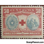 Paraguay 1922 Red Cross-Stamps-Paraguay-Mint-StampPhenom
