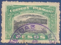 Paraguay 1923 Independence (1811).-Stamps-Paraguay-Mint-StampPhenom