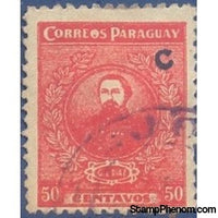 Paraguay 1925 General Jose E. Diaz-Stamps-Paraguay-Mint-StampPhenom