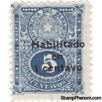 Paraguay 1926 Coat of Arms and Number-Stamps-Paraguay-Mint-StampPhenom