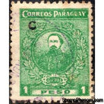 Paraguay 1926 General Jose E. Diaz-Stamps-Paraguay-Mint-StampPhenom