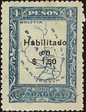 Paraguay 1926 Regular isues of 1910-21 and 1913 surcharged-Stamps-Paraguay-Mint-StampPhenom