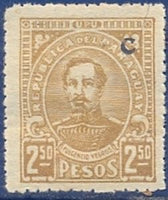 Paraguay 1927 Fulgencio Yegros-Stamps-Paraguay-Mint-StampPhenom