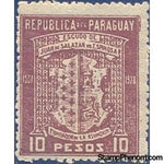 Paraguay 1928 Arms of Juan Salazar Espinosa-Stamps-Paraguay-Mint-StampPhenom