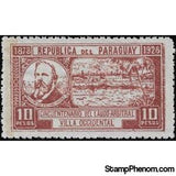 Paraguay 1928 National Emblem with C overprint-Stamps-Paraguay-Mint-StampPhenom