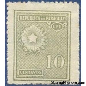 Paraguay 1928 State Coat of Arms-Stamps-Paraguay-Mint-StampPhenom