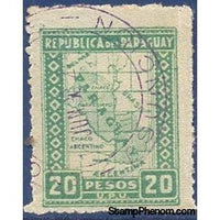 Paraguay 1929 Map of Paraguay-Stamps-Paraguay-Mint-StampPhenom