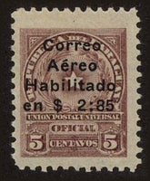 Paraguay 1929 Official stamps of 1913 Surcharged-Stamps-Paraguay-Mint-StampPhenom