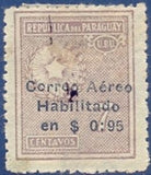 Paraguay 1929 Regular issues of 1924-28 surchaged-Stamps-Paraguay-Mint-StampPhenom