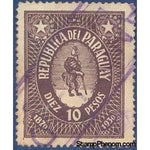 Paraguay 1930 60th anniversary of 1st Paraguayan postage stamp-Stamps-Paraguay-Mint-StampPhenom