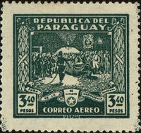 Paraguay 1930 Declaration of Independence-Stamps-Paraguay-Mint-StampPhenom