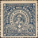 Paraguay 1930 Nurse-Stamps-Paraguay-Mint-StampPhenom