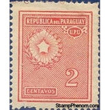 Paraguay 1930 State Coat of Arms-Stamps-Paraguay-Mint-StampPhenom