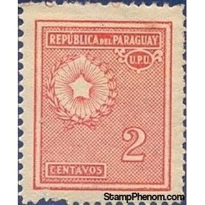 Paraguay 1930 State Coat of Arms-Stamps-Paraguay-Mint-StampPhenom