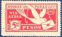 Paraguay 1931 Wings and Other Designs-Stamps-Paraguay-Mint-StampPhenom