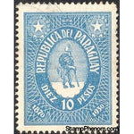 Paraguay 1932 60th anniversary of 1st Paraguayan postage stamp-Stamps-Paraguay-Mint-StampPhenom