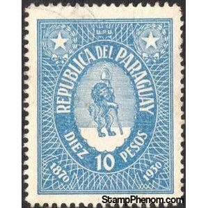 Paraguay 1932 60th anniversary of 1st Paraguayan postage stamp-Stamps-Paraguay-Mint-StampPhenom