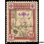 Paraguay 1933 Columbus' fleet-Stamps-Paraguay-Mint-StampPhenom