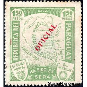 Paraguay 1935 Gran Chaco Map-Stamps-Paraguay-Mint-StampPhenom