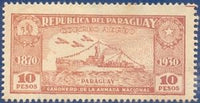 Paraguay 1936 Gunboat "Paraguay"-Stamps-Paraguay-Mint-StampPhenom