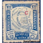 Paraguay 1936 Map of the Gran Chaco-Stamps-Paraguay-Mint-StampPhenom