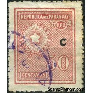 Paraguay 1936 National emblem and other designs-Stamps-Paraguay-Mint-StampPhenom