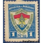 Paraguay 1937 First National Eucaristic Congress, Asuncion-Stamps-Paraguay-Mint-StampPhenom