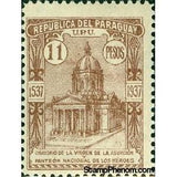 Paraguay 1938 Cathedral in Asunción-Stamps-Paraguay-Mint-StampPhenom