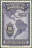 Paraguay 1939 Air Route Asuncion to New-Stamps-Paraguay-Mint-StampPhenom