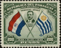 Paraguay 1939 Flags-Stamps-Paraguay-Mint-StampPhenom