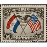 Paraguay 1939 Flags-Stamps-Paraguay-Mint-StampPhenom