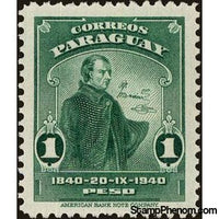 Paraguay 1940 Dr. José Francia-Stamps-Paraguay-Mint-StampPhenom