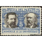 Paraguay 1940 Patricio Escobar and Ramon Zubizarreta-Stamps-Paraguay-Mint-StampPhenom