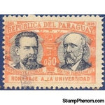 Paraguay 1940 President Escobar and Zubizarreta-Stamps-Paraguay-Mint-StampPhenom