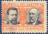 Paraguay 1940 President Escobar and Zubizarreta-Stamps-Paraguay-Mint-StampPhenom