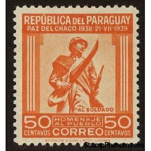 Paraguay 1940 Soldier-Stamps-Paraguay-Mint-StampPhenom