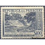Paraguay 1940 Waterfall-Stamps-Paraguay-Mint-StampPhenom