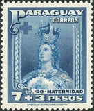 Paraguay 1941 Our Lady of Asuncion-Stamps-Paraguay-Mint-StampPhenom