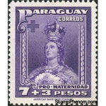 Paraguay 1941 Our Lady of Asuncion-Stamps-Paraguay-Mint-StampPhenom